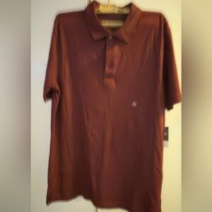 Eddie Bauer Rich Brown Polo Shirt